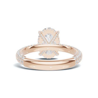 Luxe Pave Encrusted Statement Ring