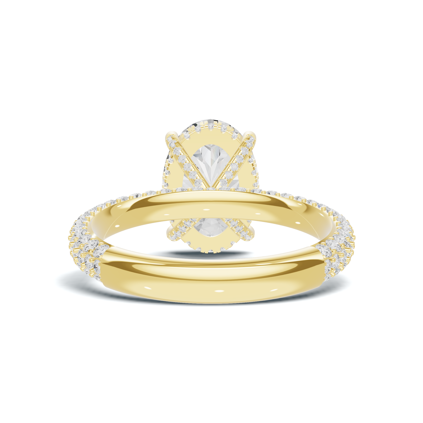Luxe Pave Encrusted Statement Ring