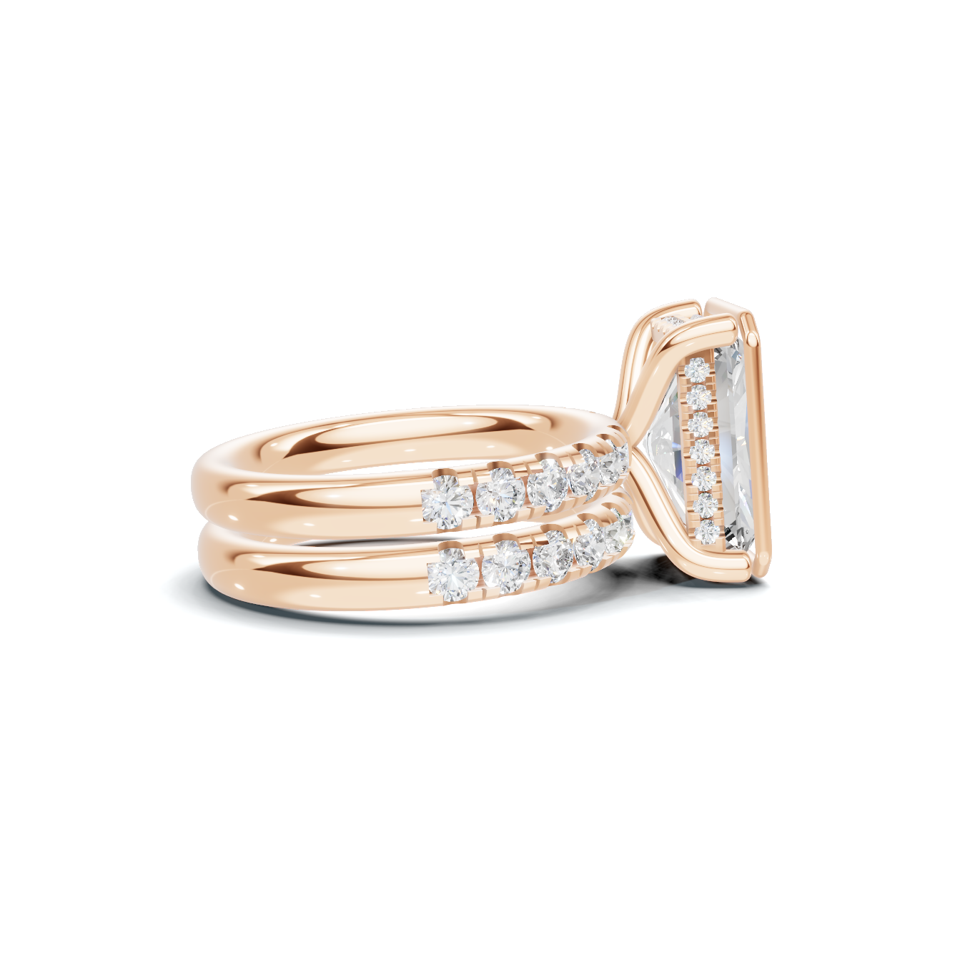 Luxe Pave Guard Ring