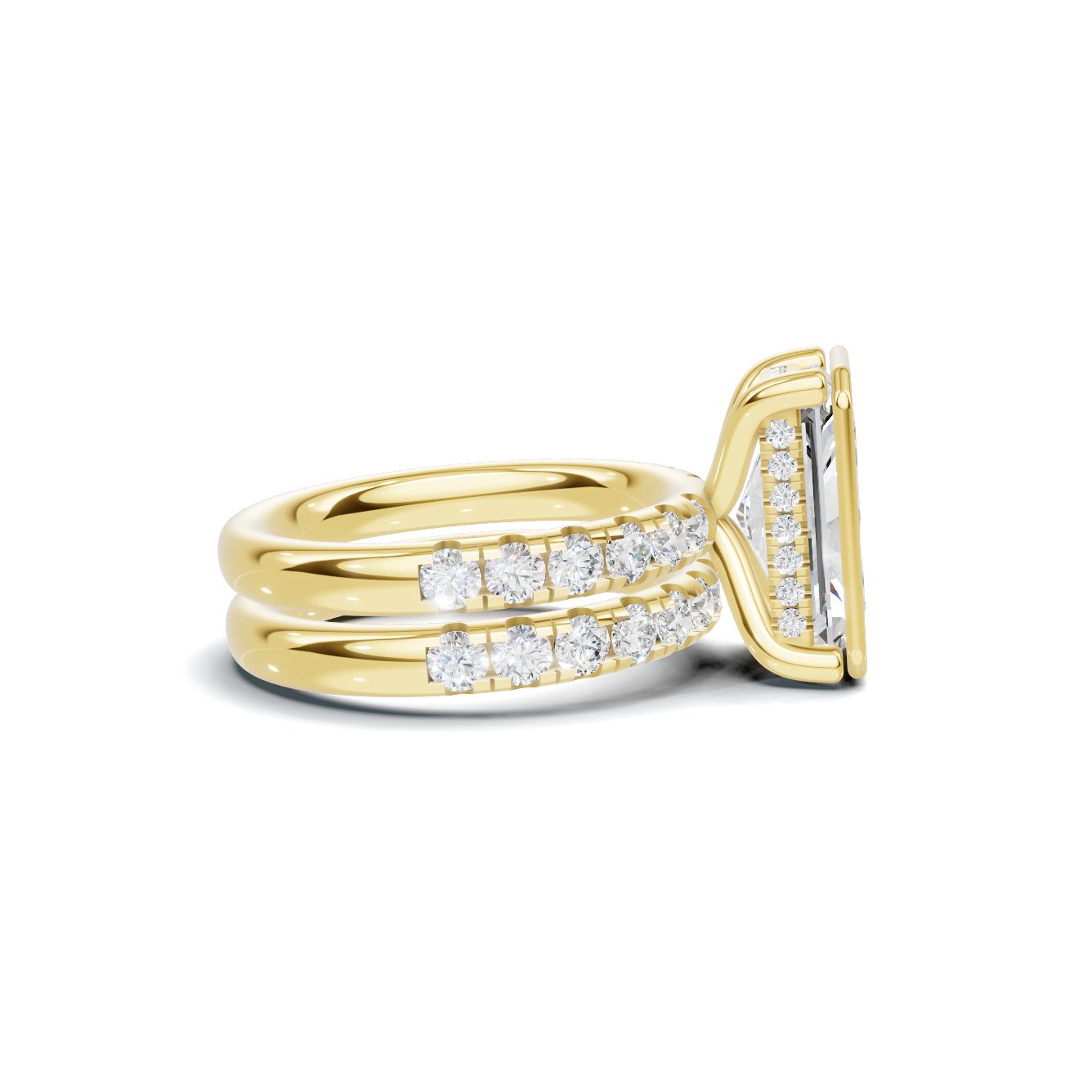 Luxe Pave Guard Ring