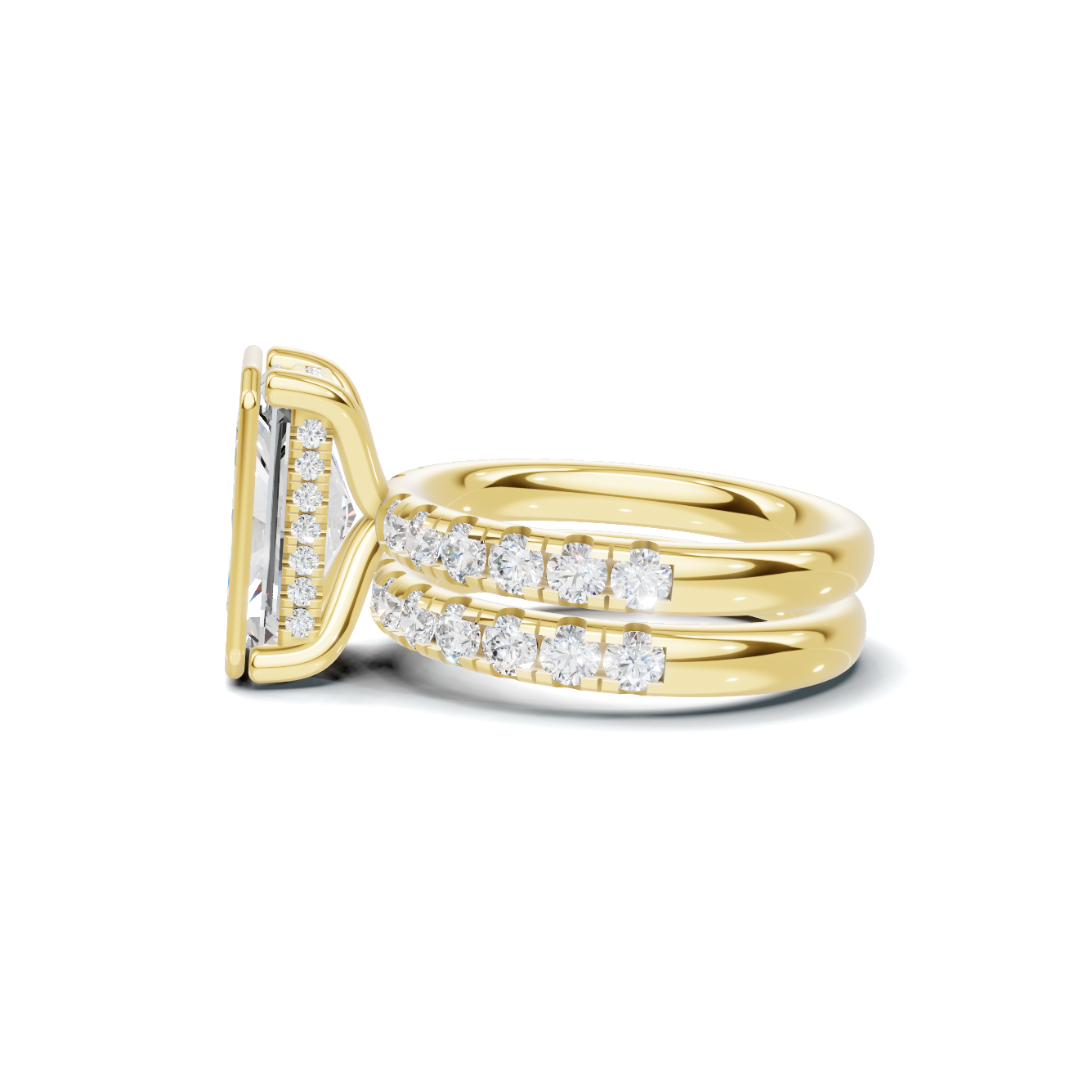 Luxe Pave Guard Ring