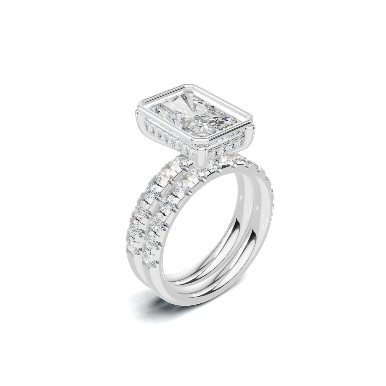 Luxe Pave Guard Ring