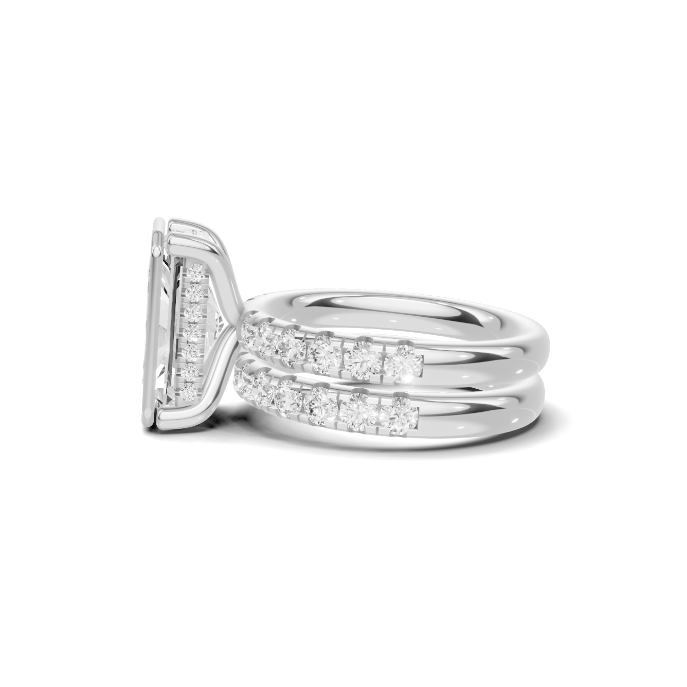 Luxe Pave Guard Ring