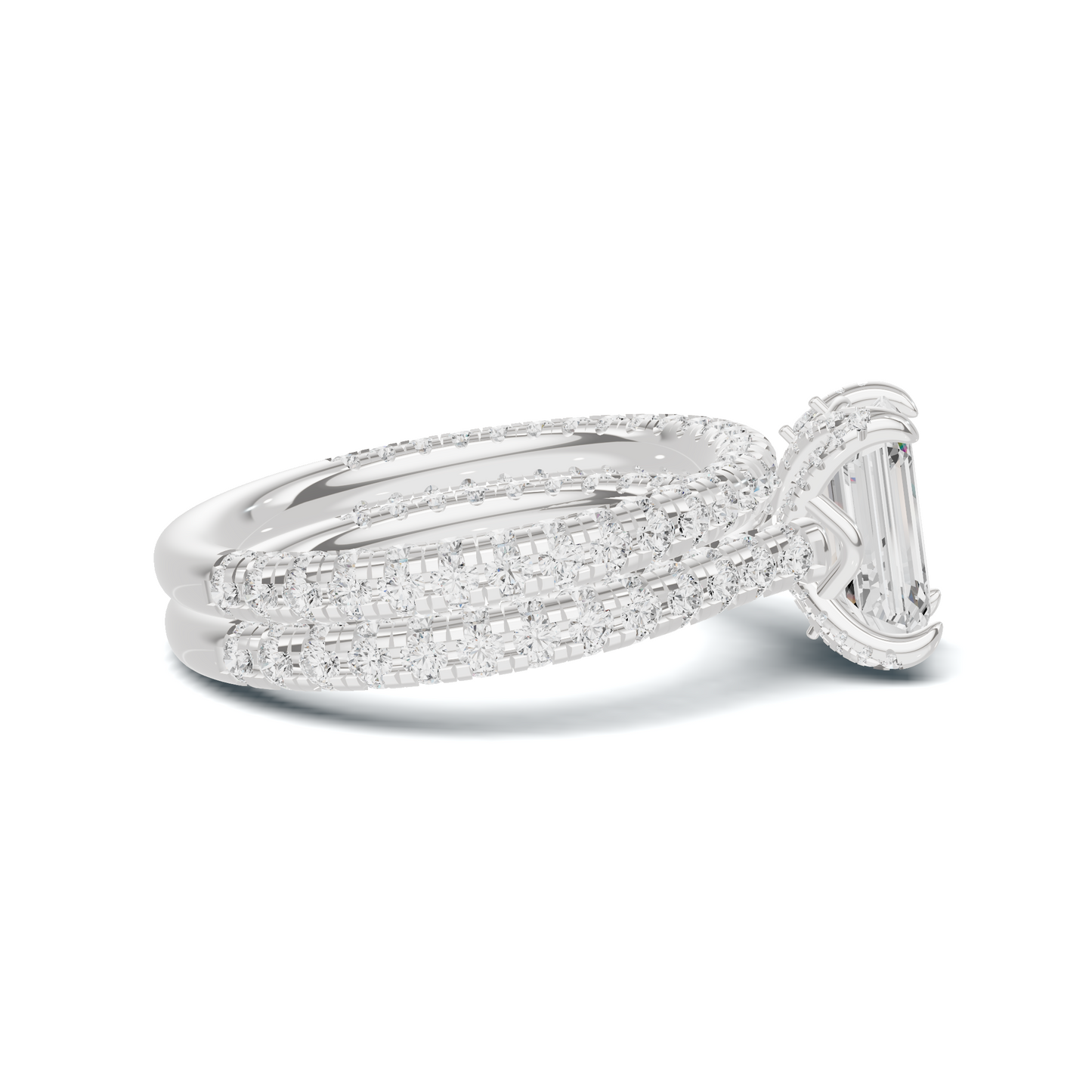 Luxe Pave Stackable Ring