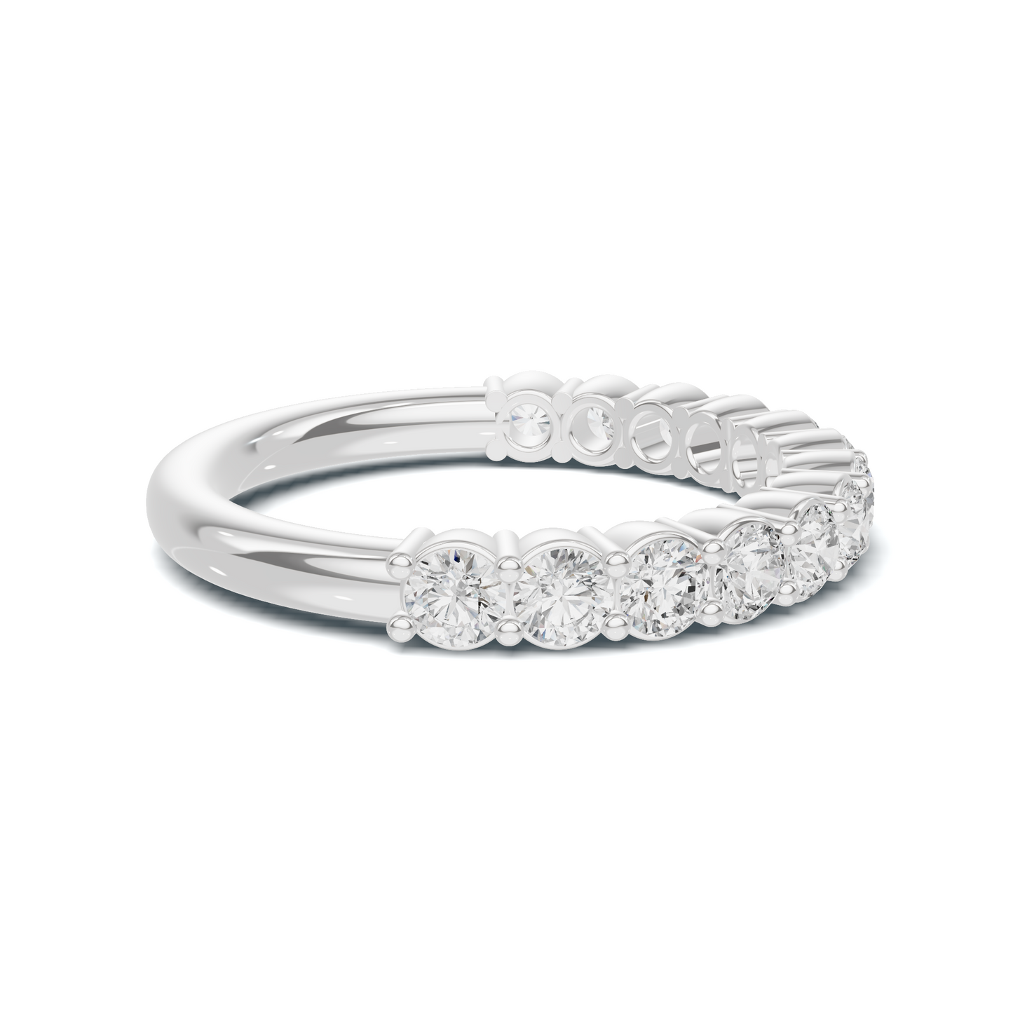 Luxe Prong Eternity Ring