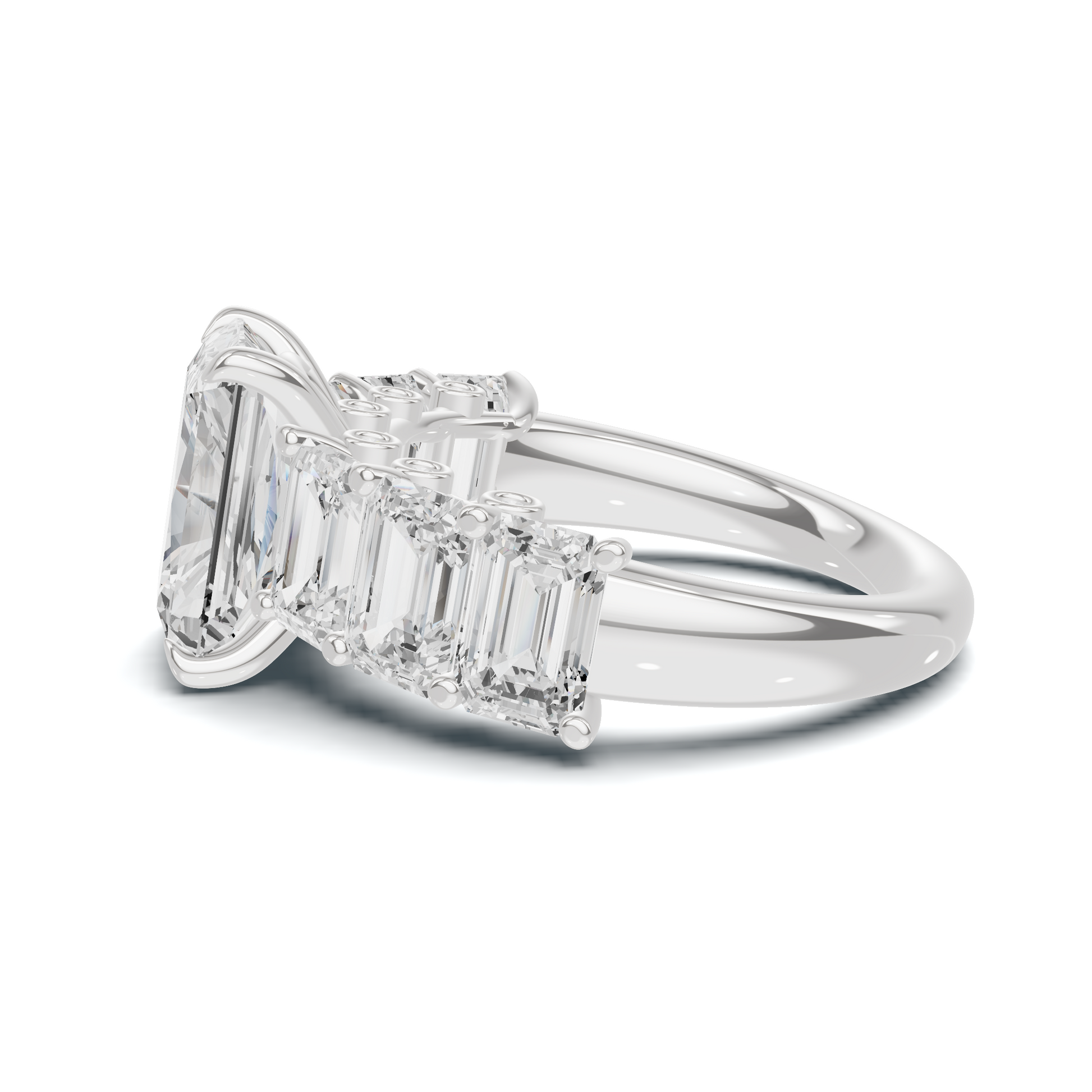 Luxe Seven Stone Statement Ring