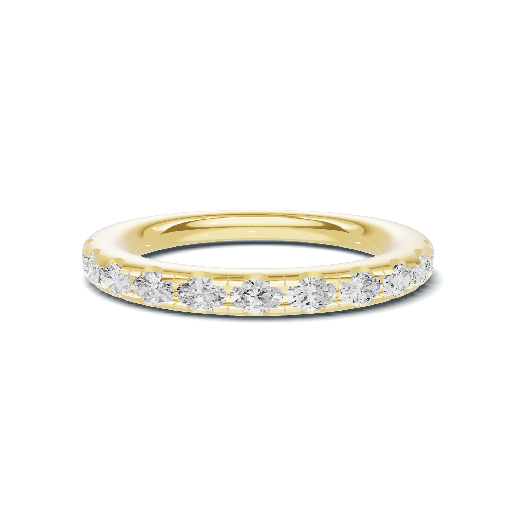 Luxe Shared Prong Eternity Ring
