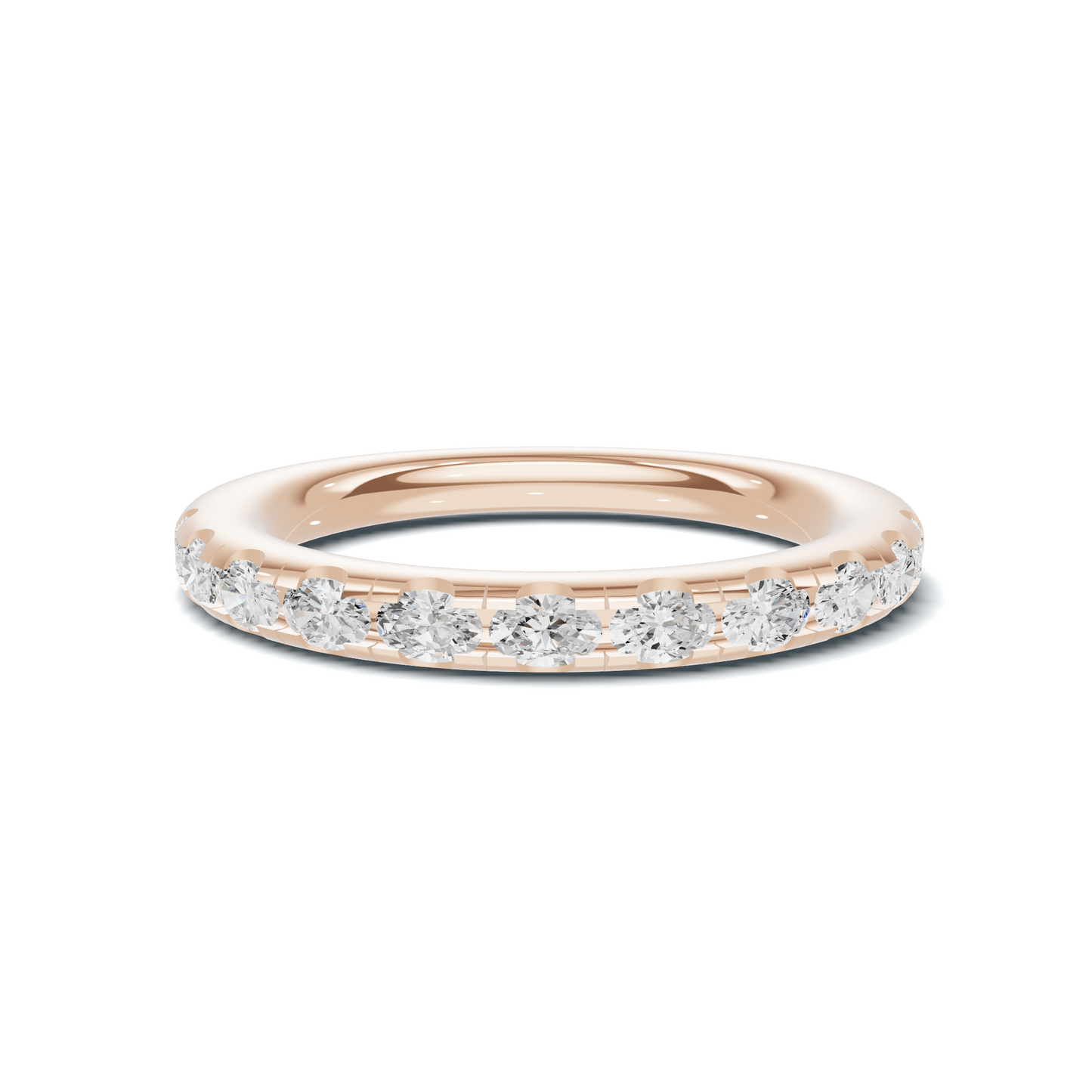 Luxe Shared Prong Eternity Ring