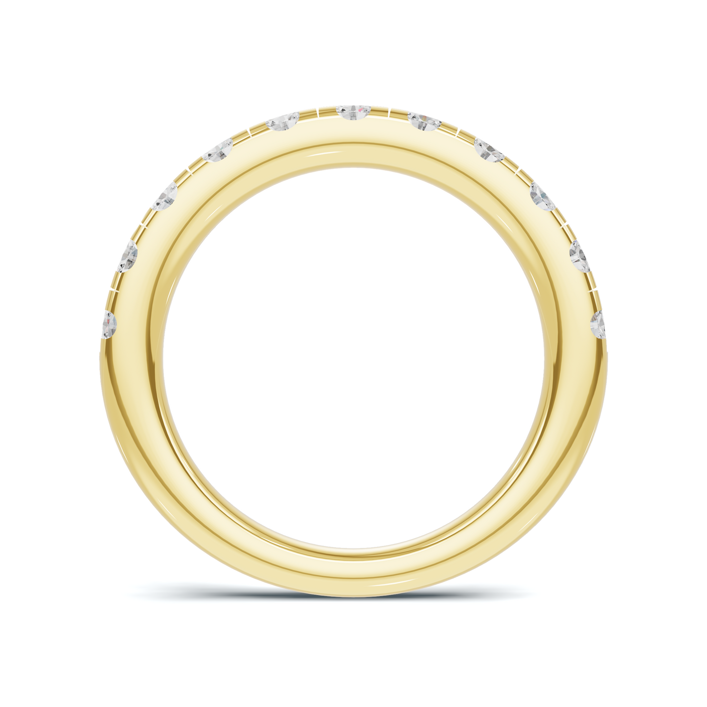 Luxe Shared Prong Eternity Ring