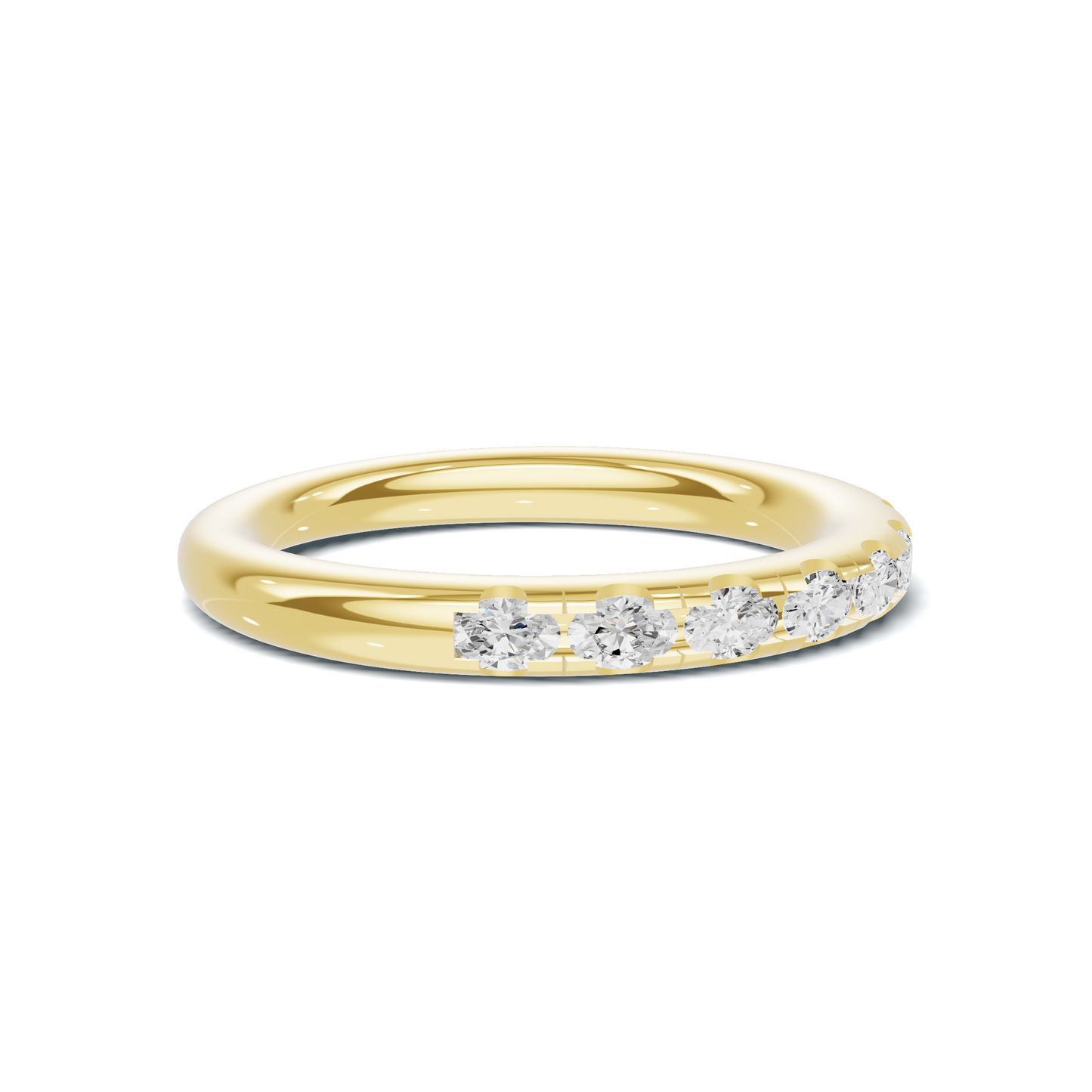 Luxe Shared Prong Eternity Ring