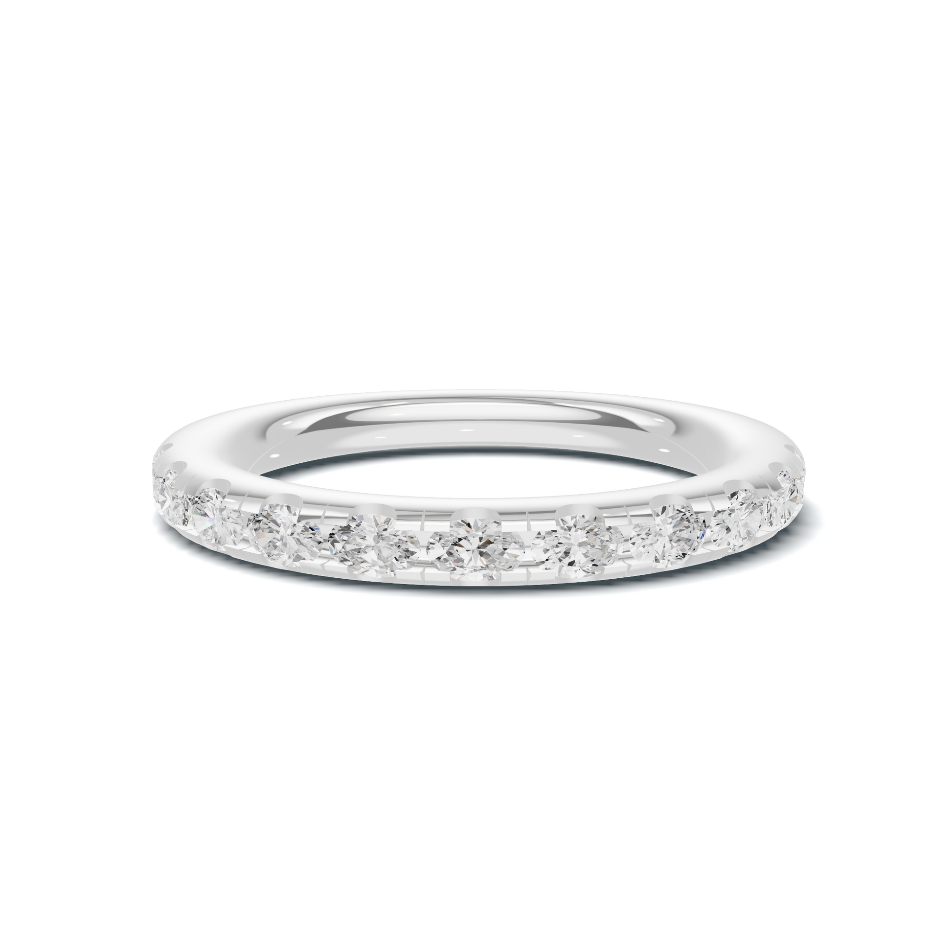 Luxe Shared Prong Eternity Ring