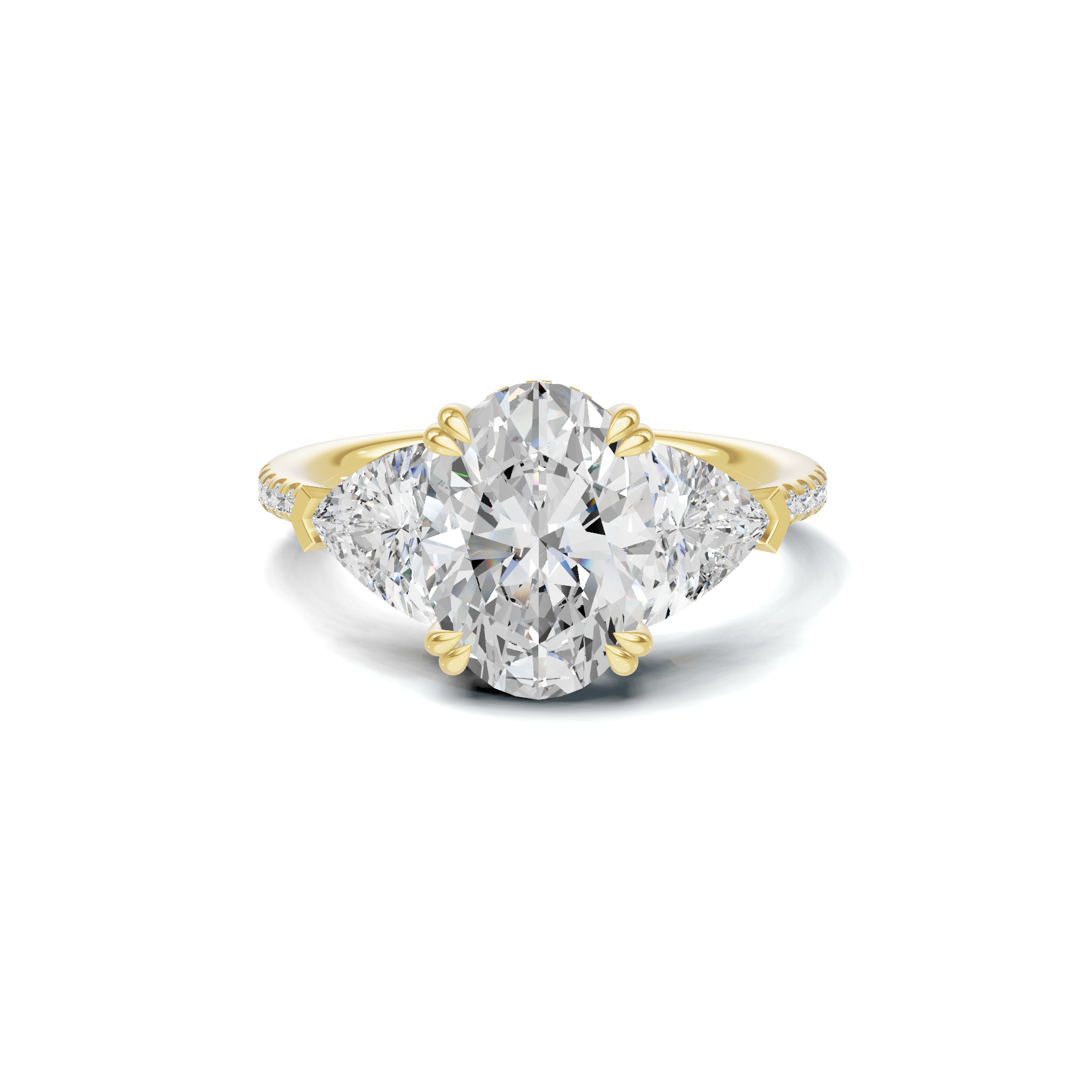 Luxe Side Accents Ring