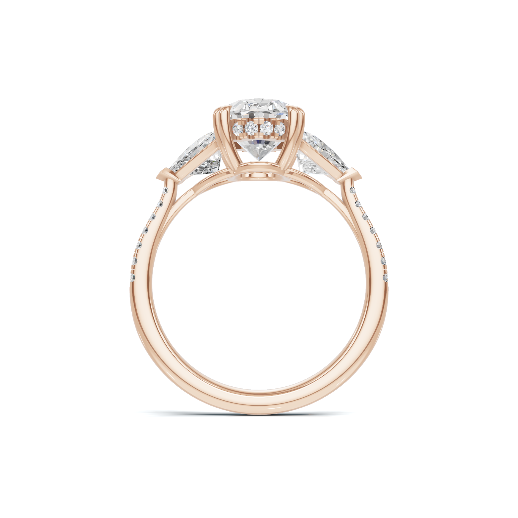 Luxe Side Accents Ring