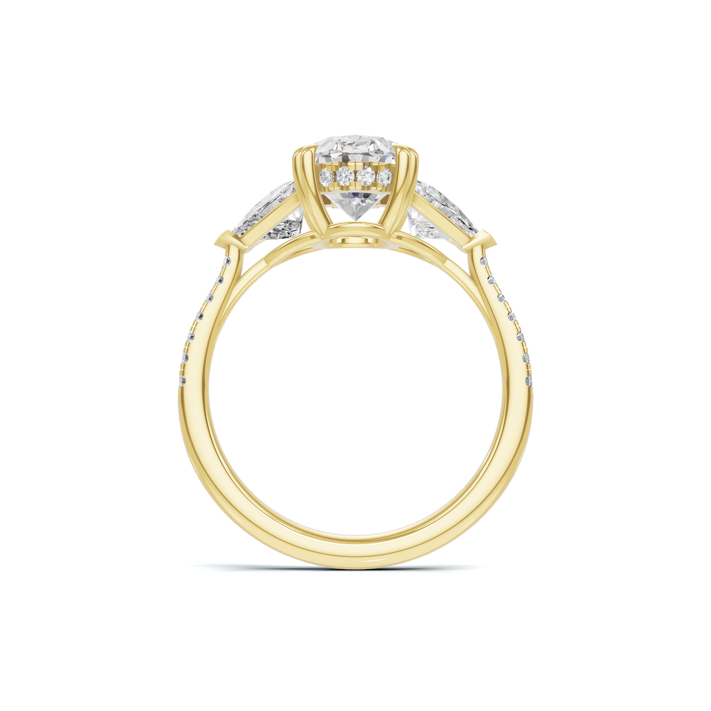 Luxe Side Accents Ring