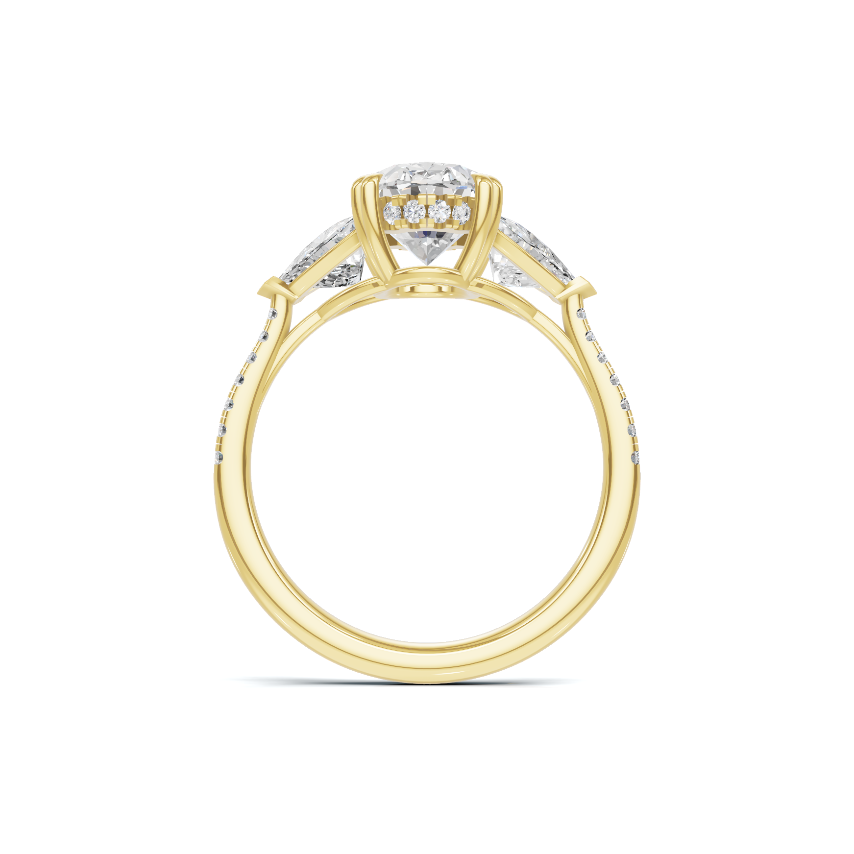 Luxe Side Accents Ring