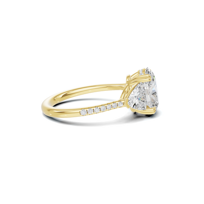 Luxe Side Accents Ring