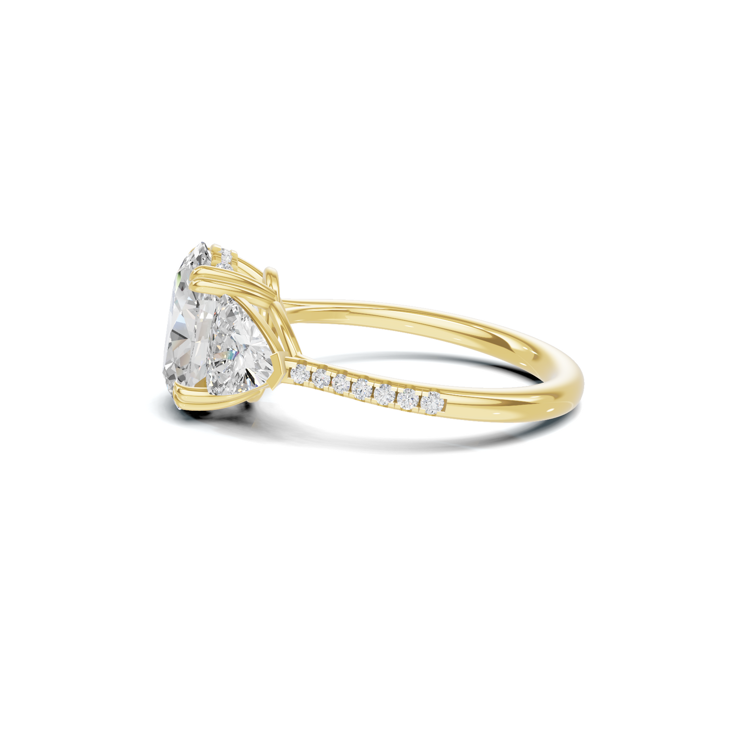 Luxe Side Accents Ring