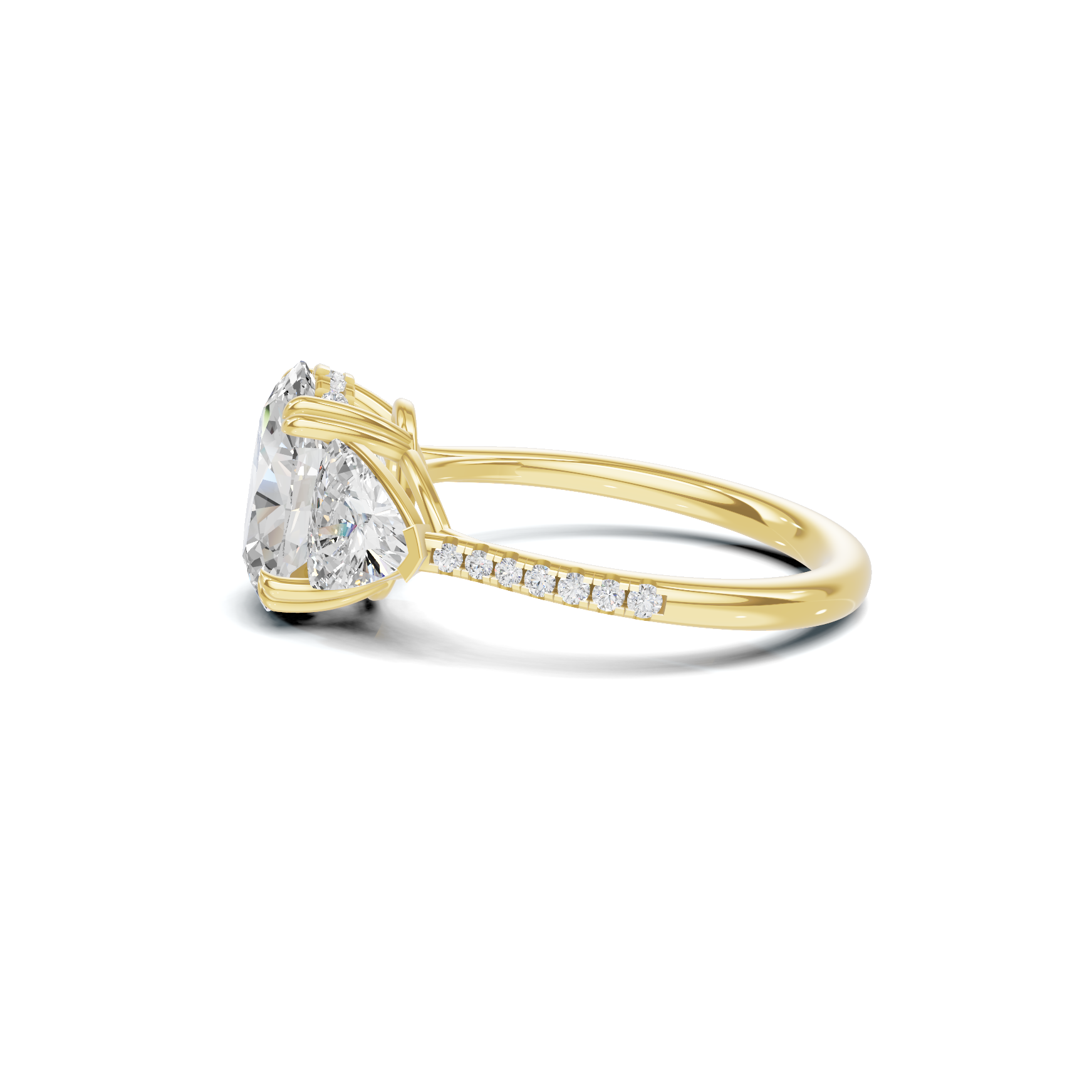 Luxe Side Accents Ring