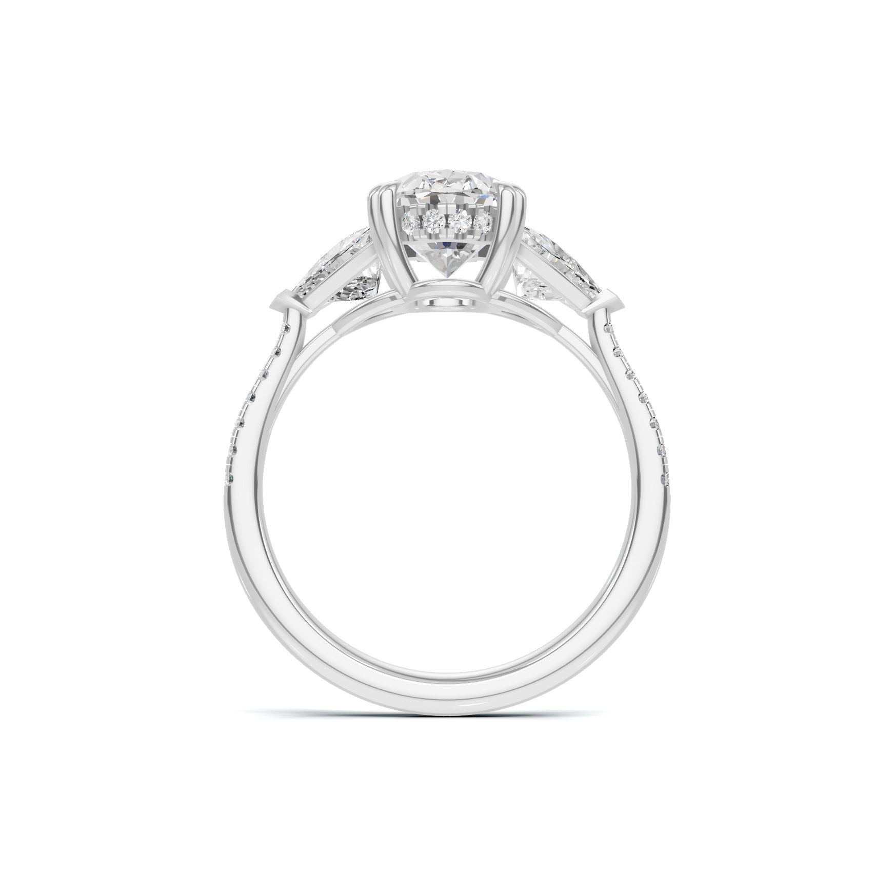 Luxe Side Accents Ring