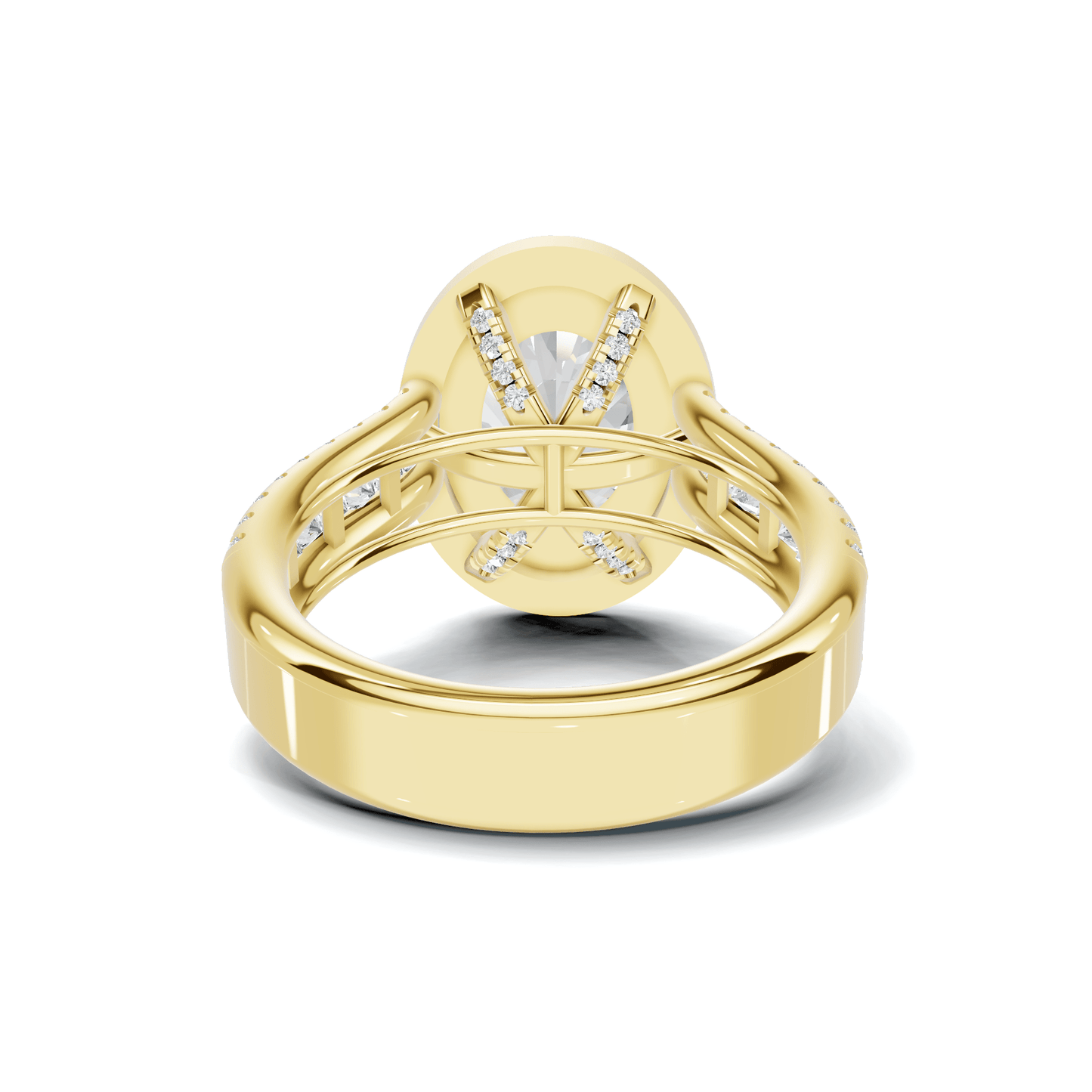 Luxe Sparkling Pave Statement Ring