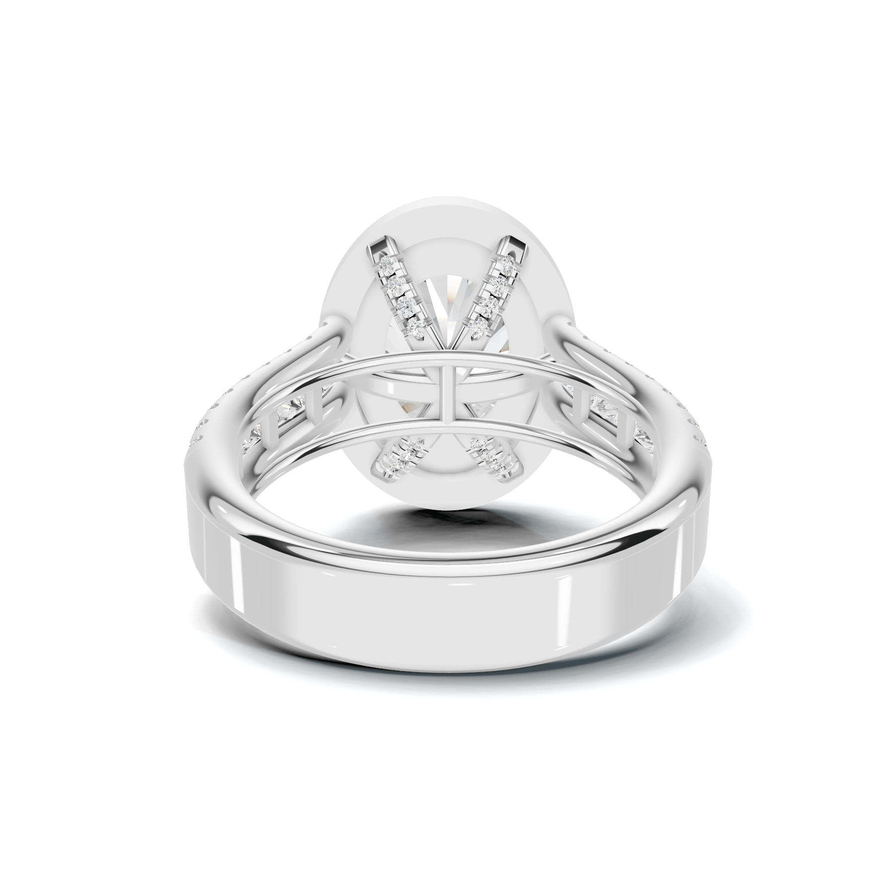 Luxe Sparkling Pave Statement Ring