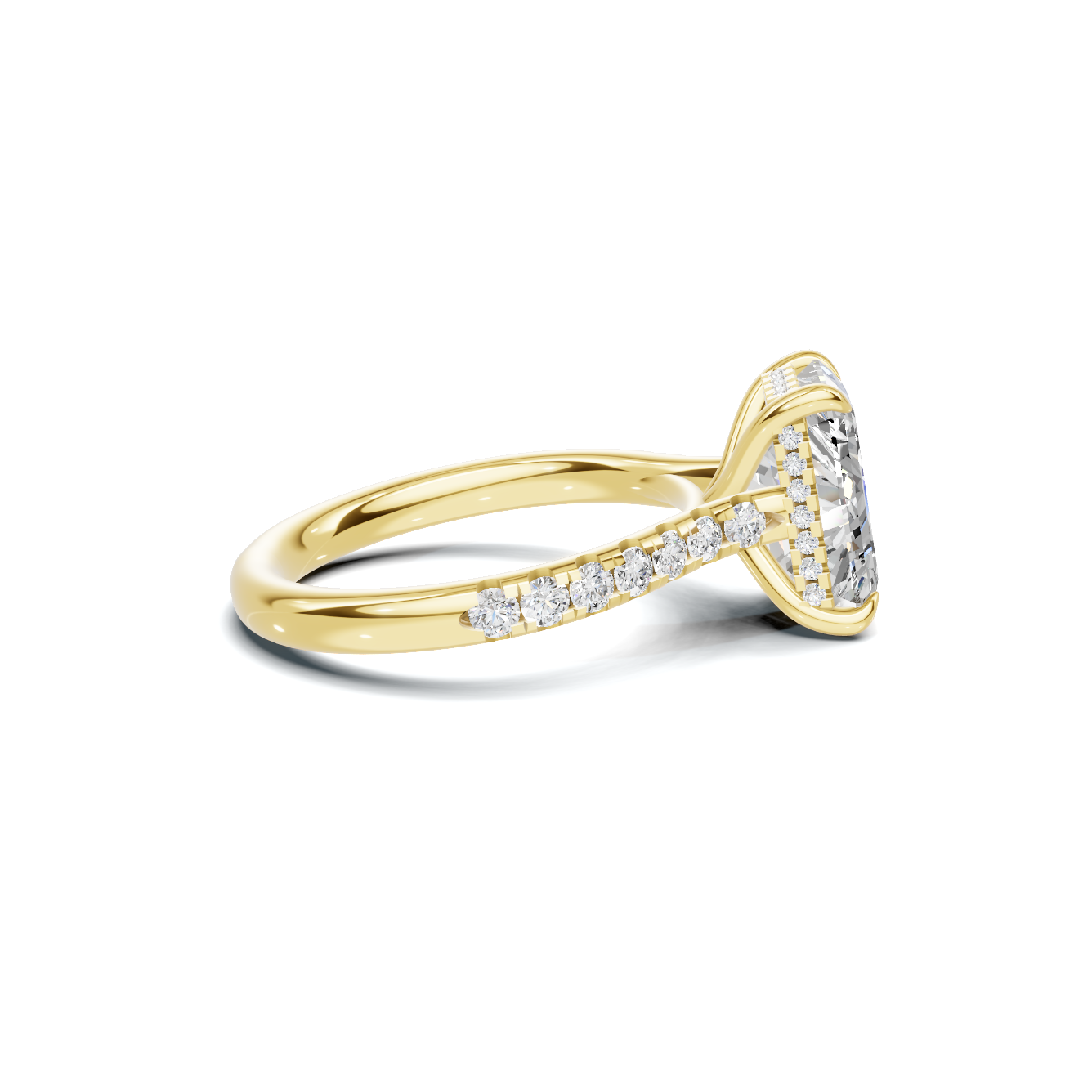 Luxe Step Cut Ring
