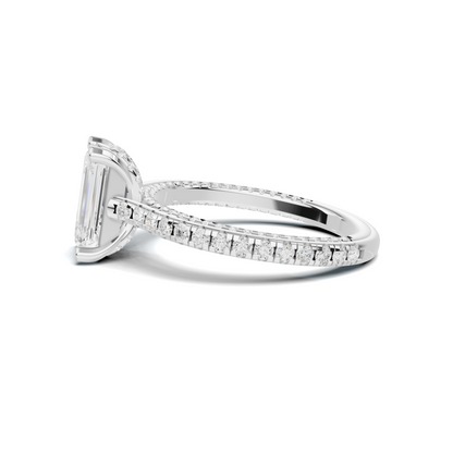Luxe Three Stone Accent Ring
