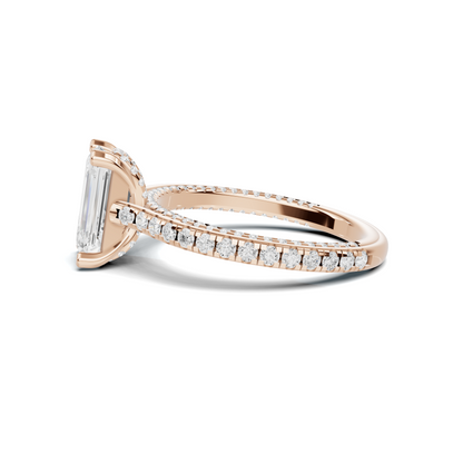 Luxe Three Stone Accent Ring