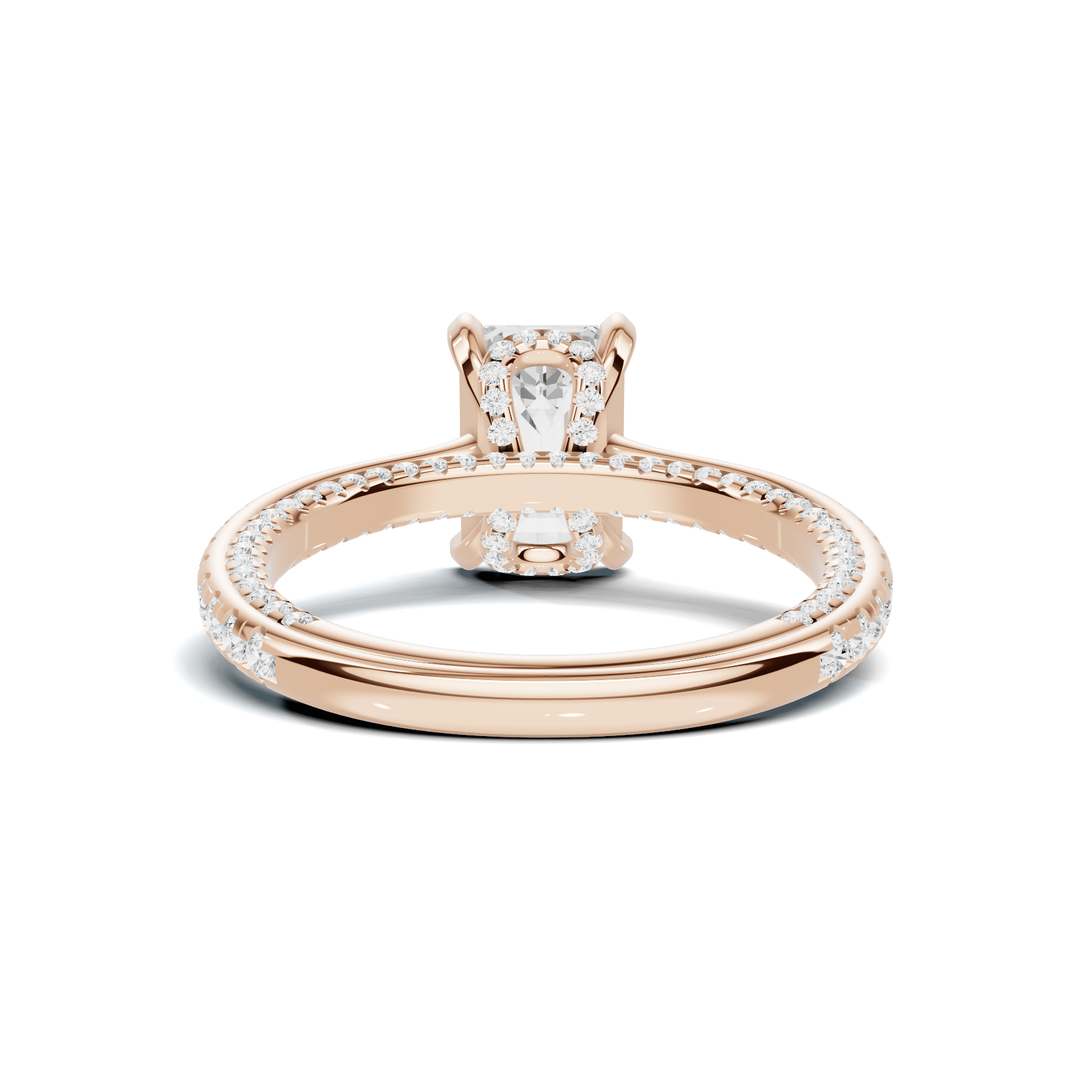 Luxe Three Stone Accent Ring