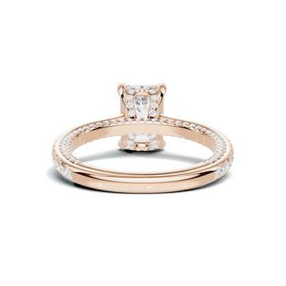 Luxe Three Stone Accent Ring