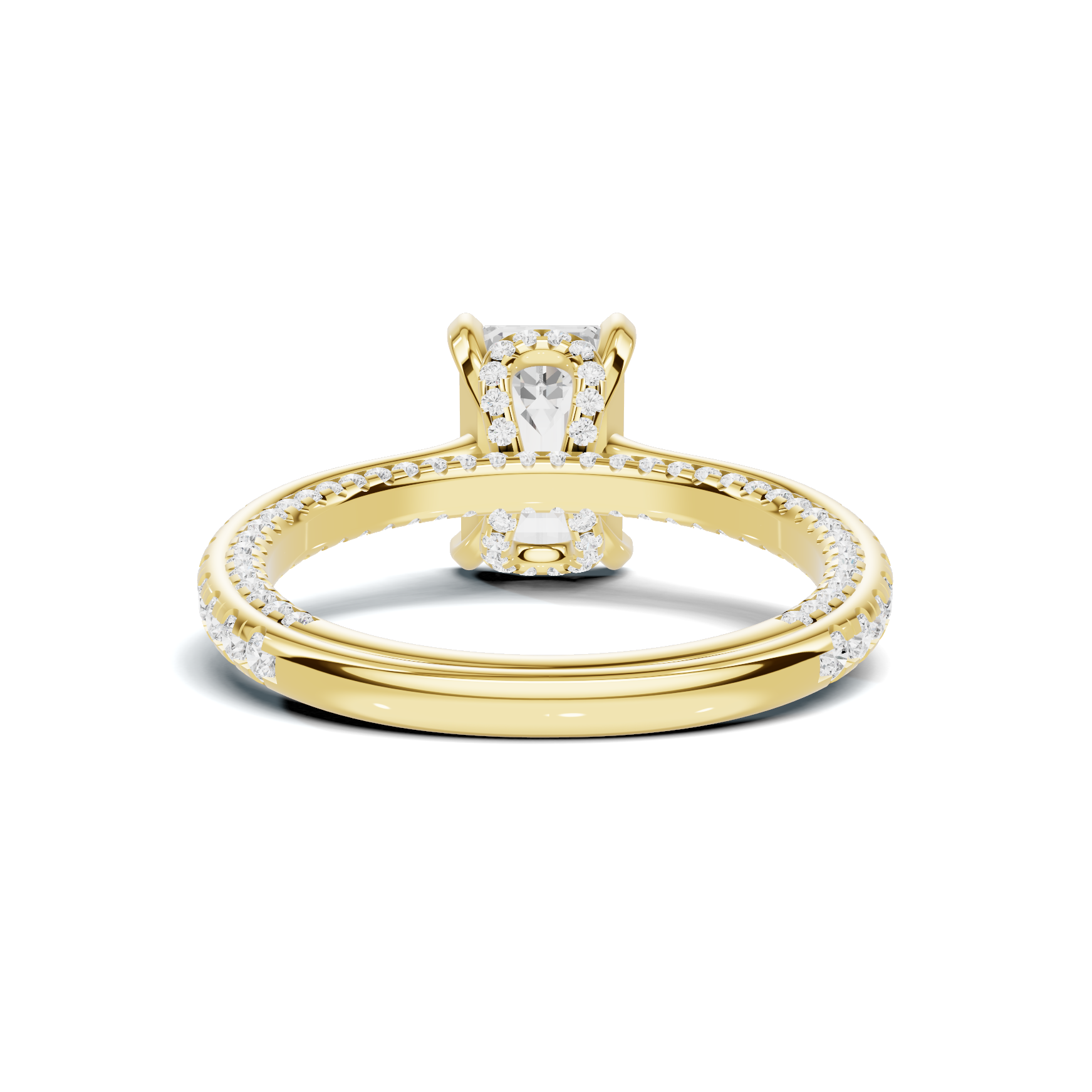 Luxe Three Stone Accent Ring