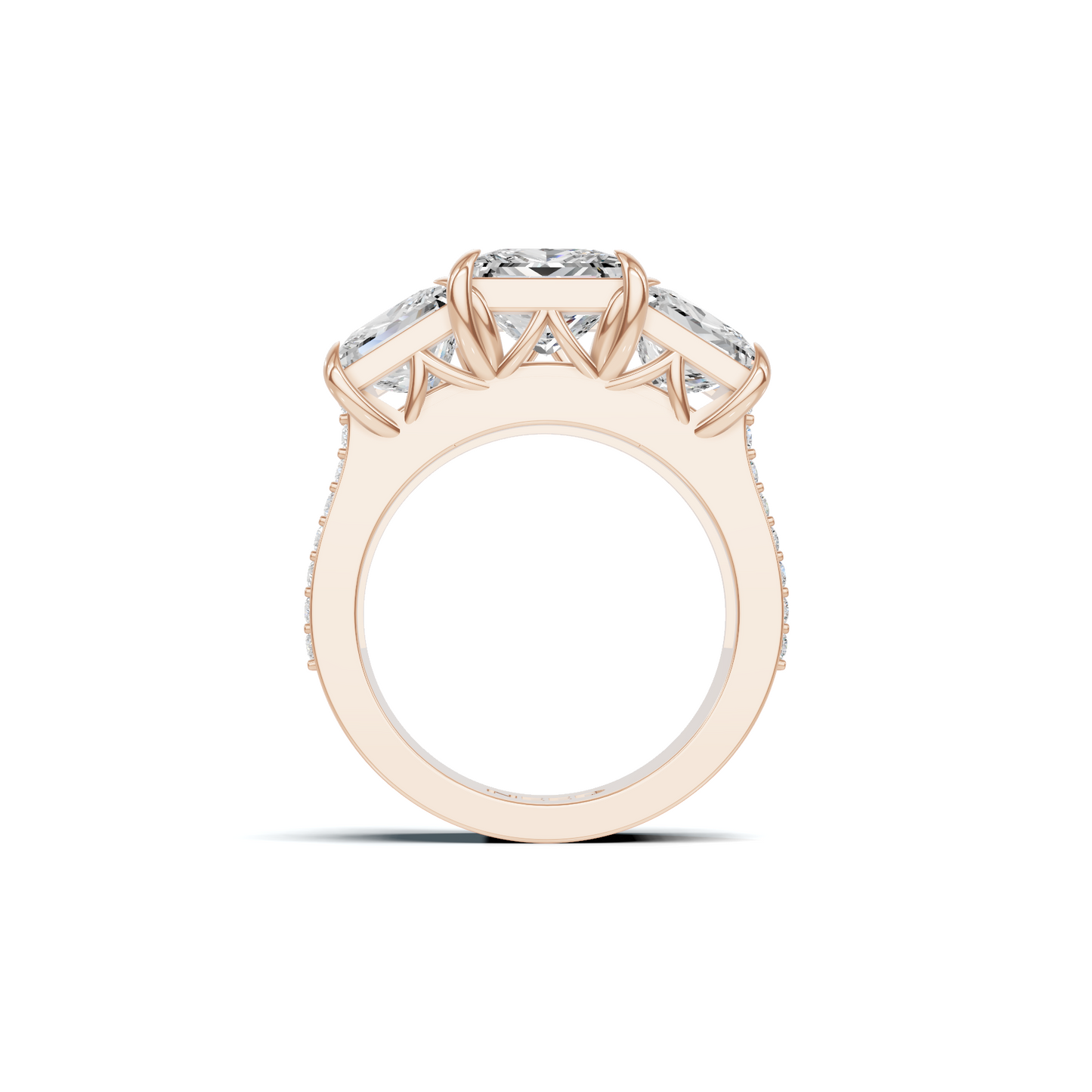 Luxe Three Stone Ring
