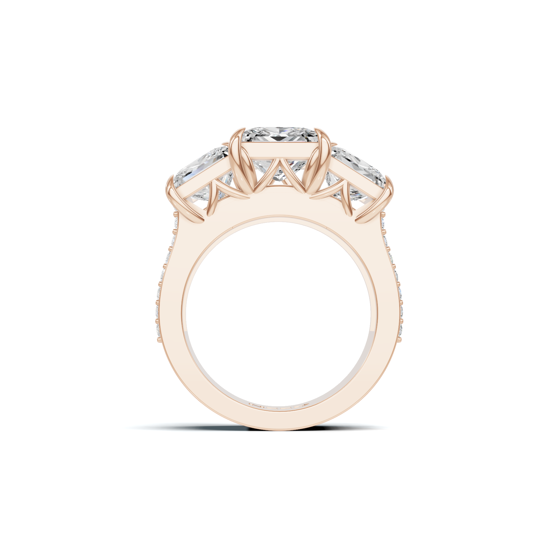 Luxe Three Stone Ring
