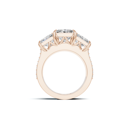 Luxe Three Stone Ring