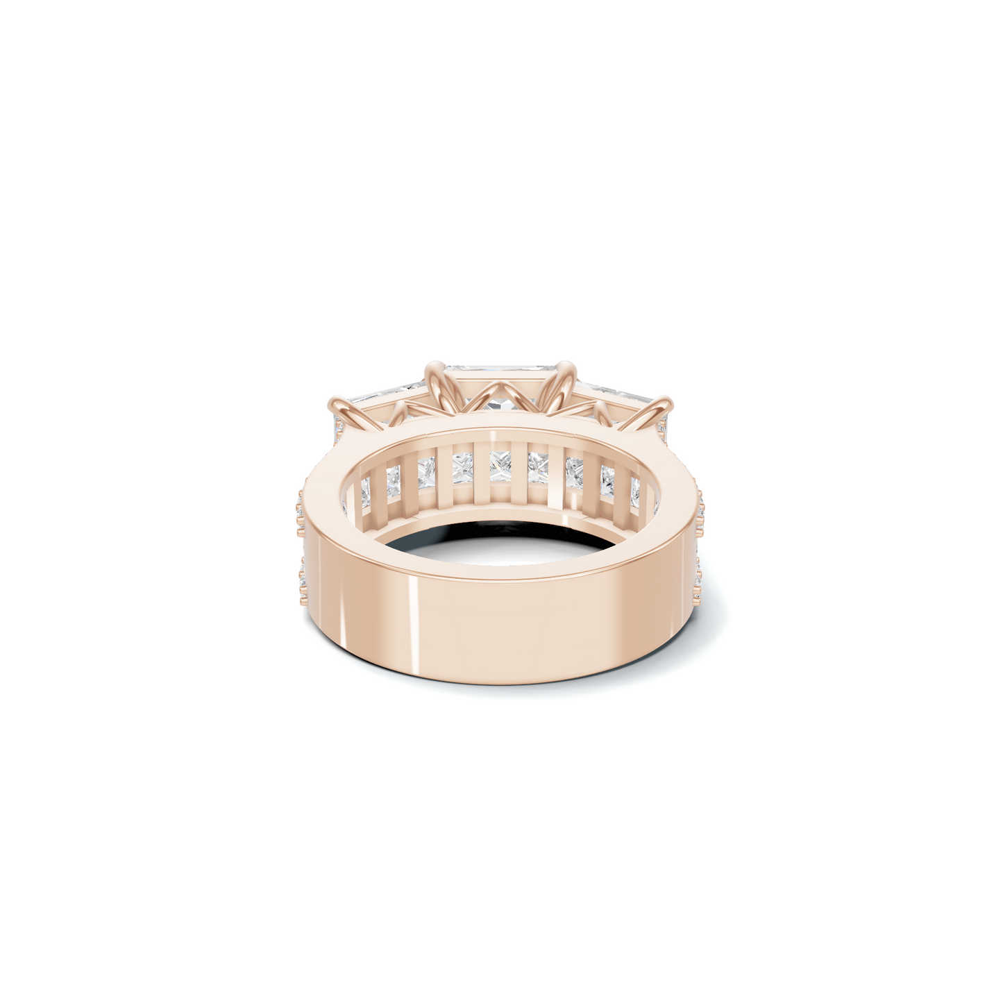 Luxe Three Stone Ring