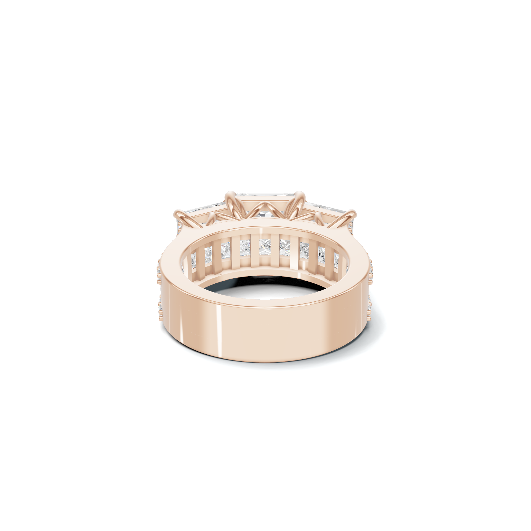 Luxe Three Stone Ring