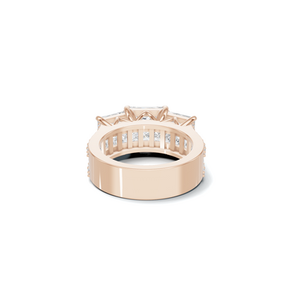 Luxe Three Stone Ring