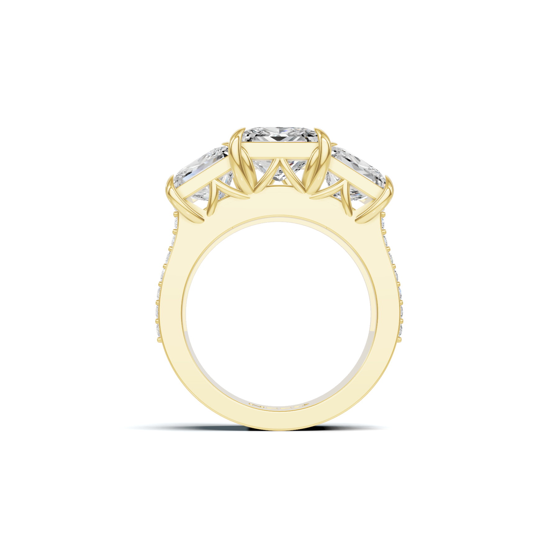 Luxe Three Stone Ring