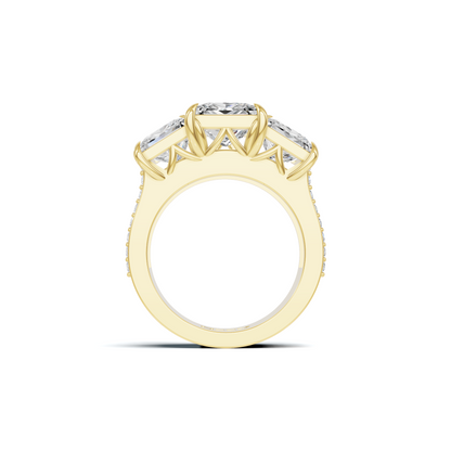 Luxe Three Stone Ring