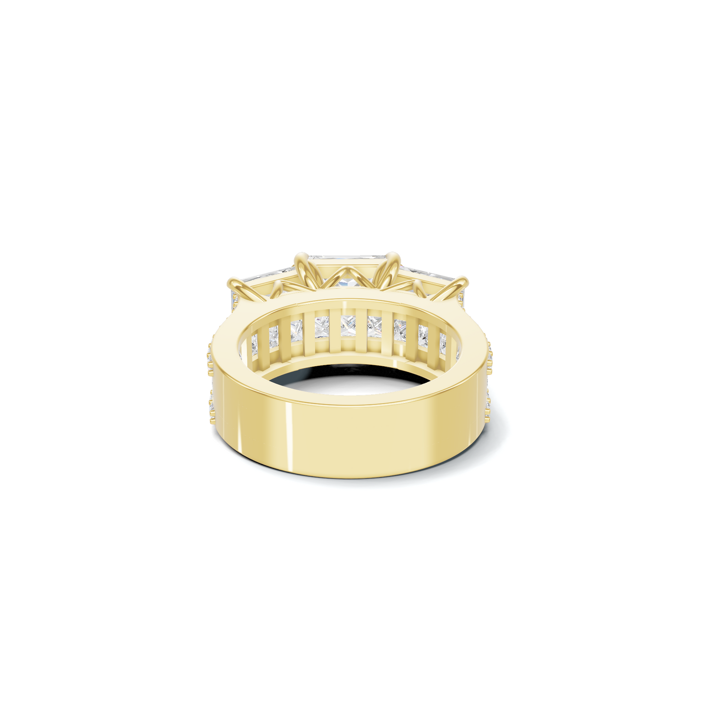Luxe Three Stone Ring