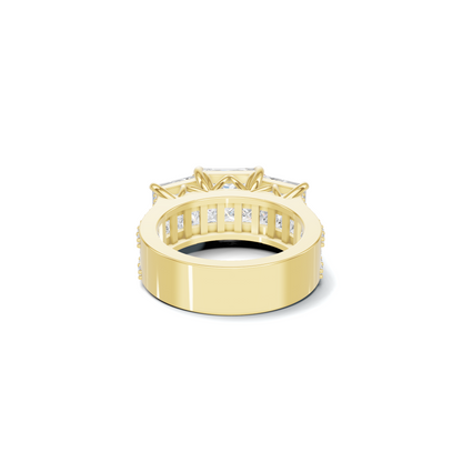 Luxe Three Stone Ring