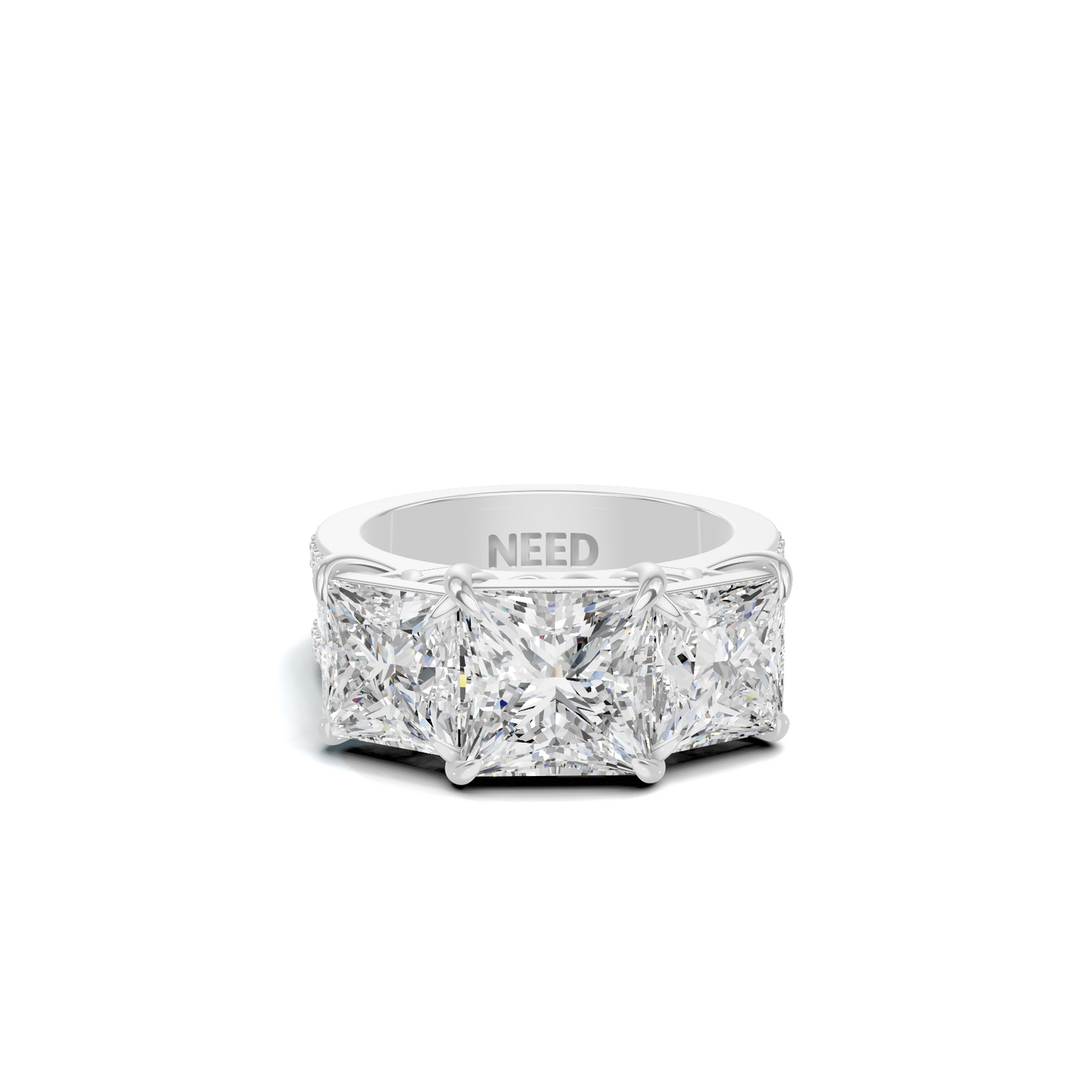 Luxe Three Stone Ring