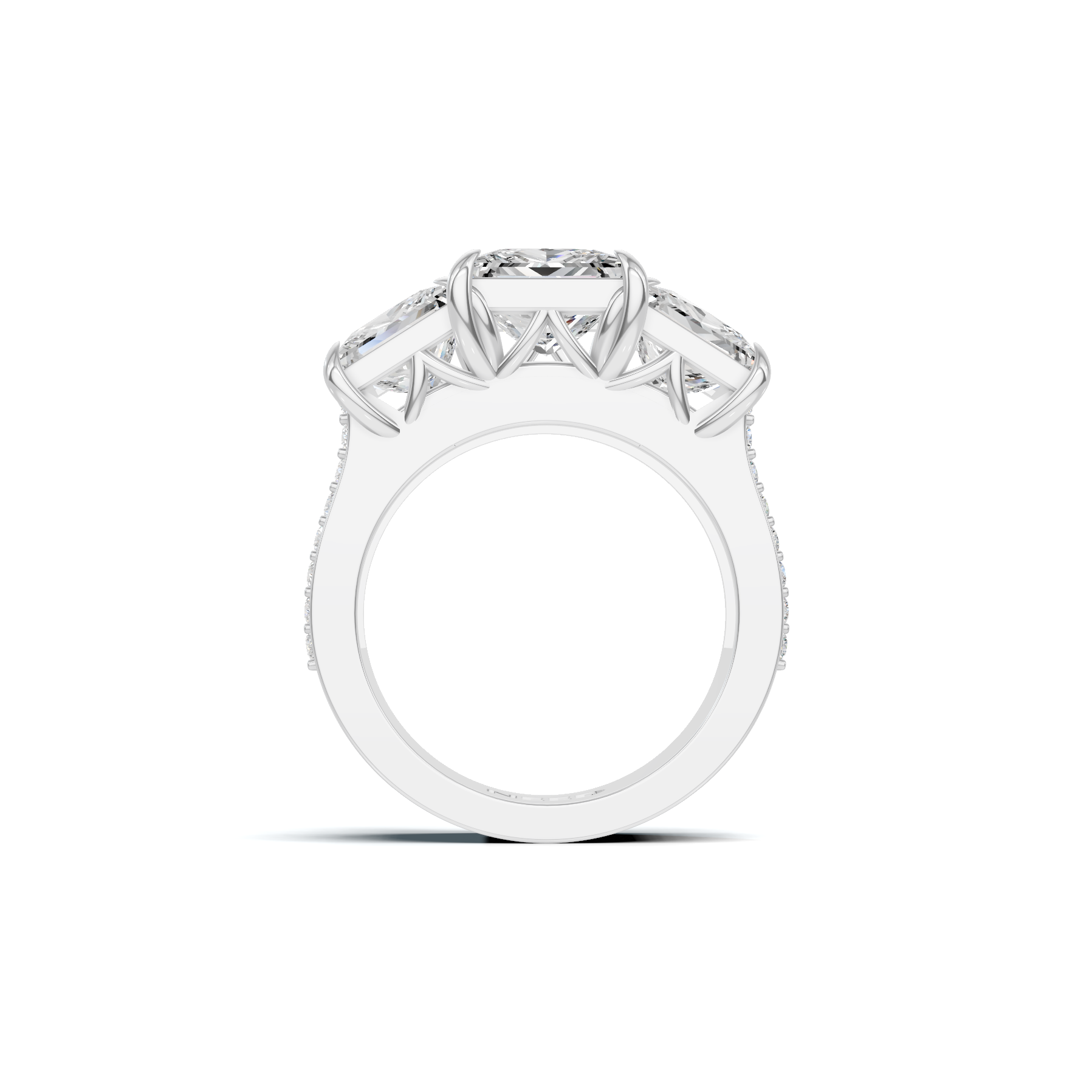 Luxe Three Stone Ring