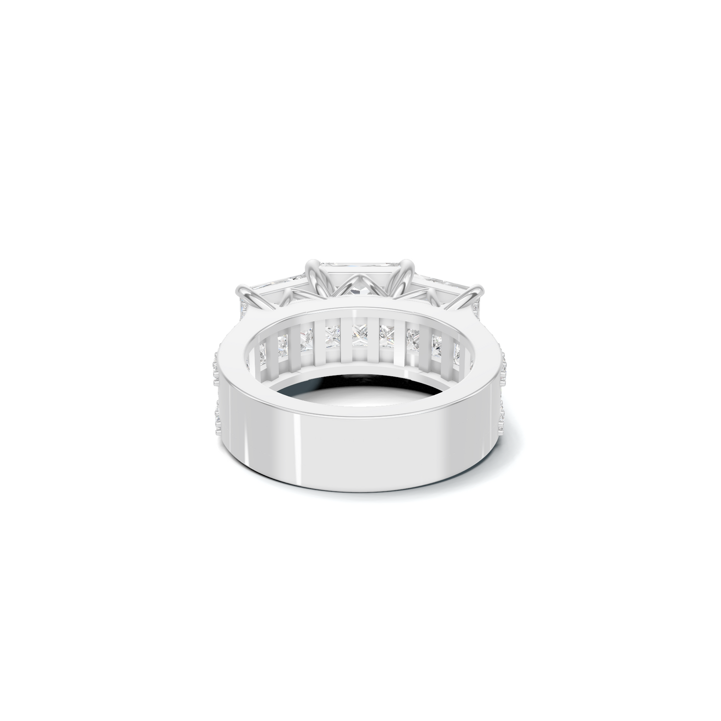 Luxe Three Stone Ring