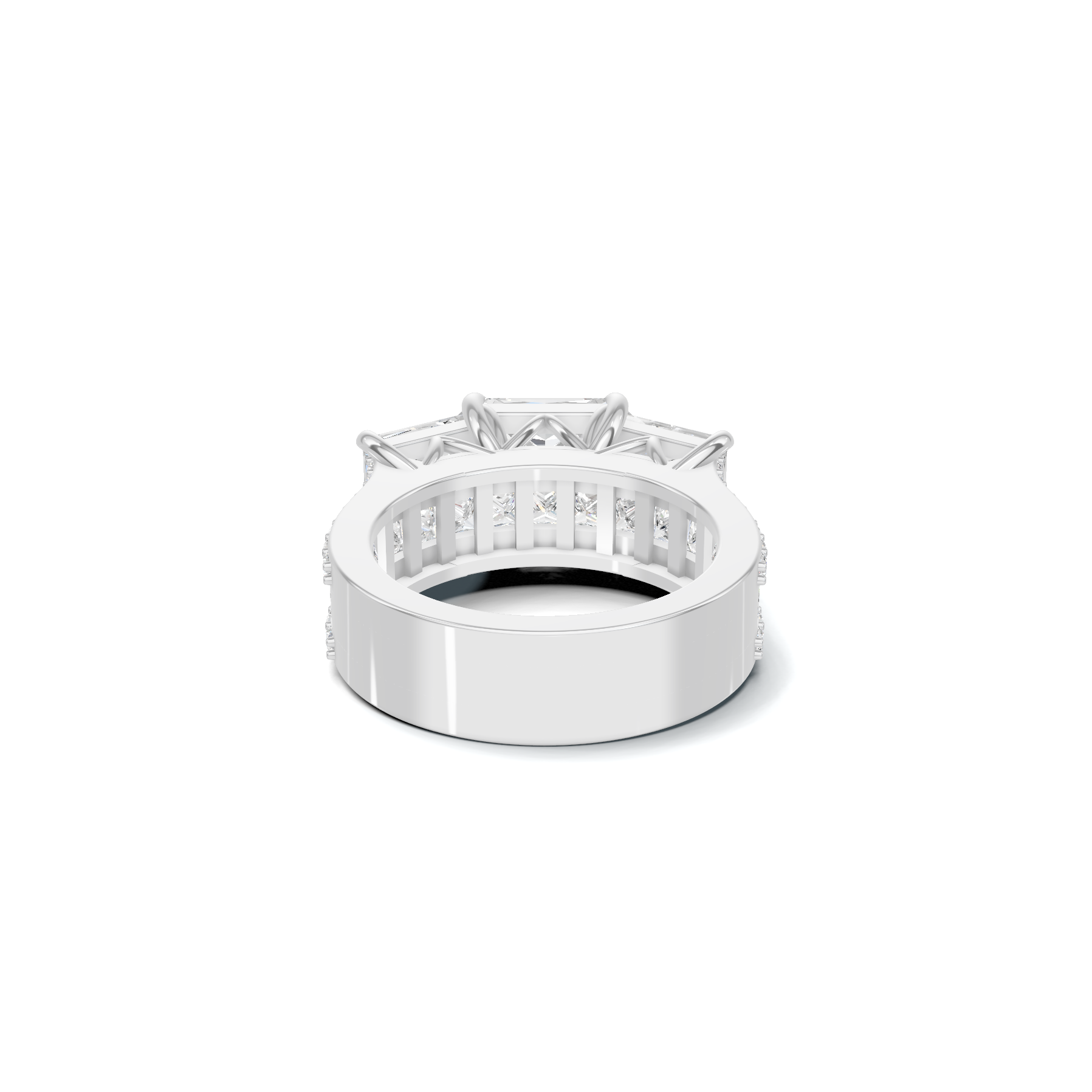 Luxe Three Stone Ring