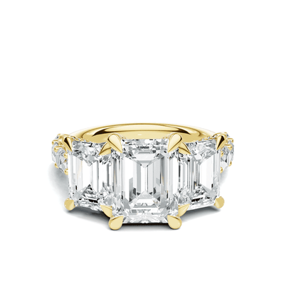Luxe Three Stone Statement Ring