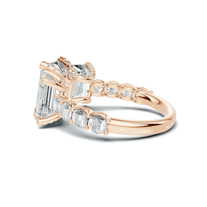 Luxe Three Stone Statement Ring