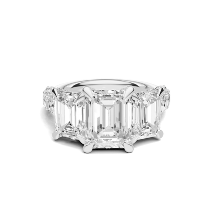 Luxe Three Stone Statement Ring