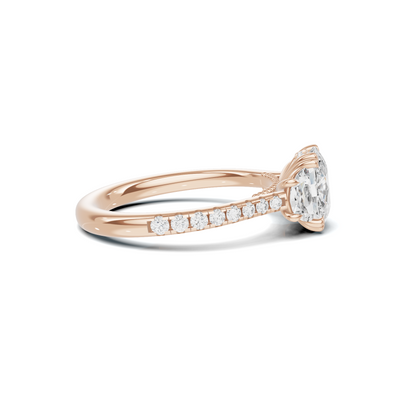 Magnificent Three Stone Ring