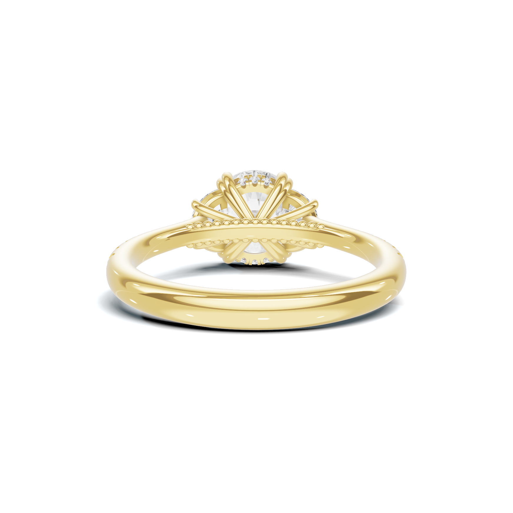 Magnificent Three Stone Ring